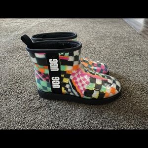 Women Ugg Multicolor Boots
